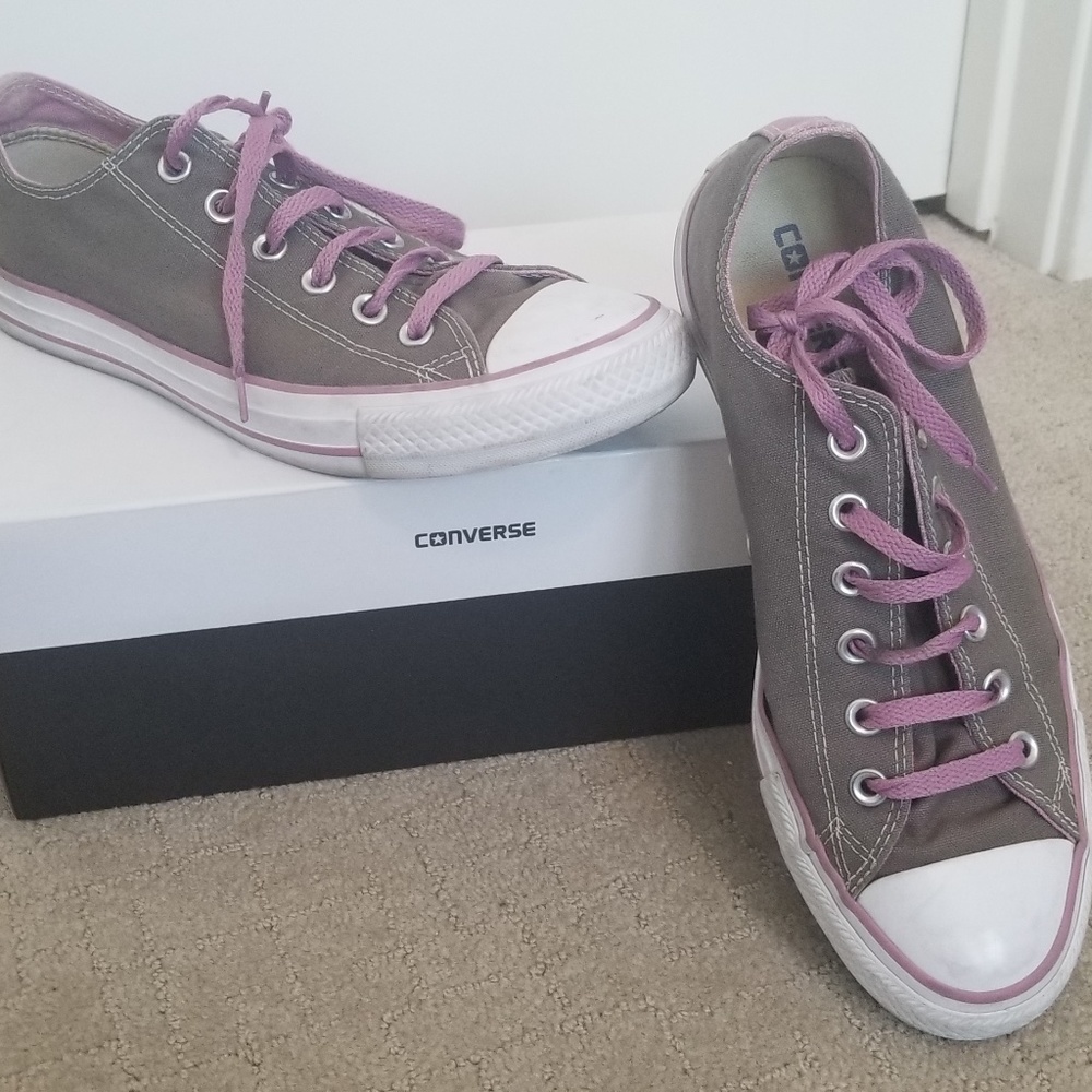Converse Blank Canvas custom colored low tops 9.5